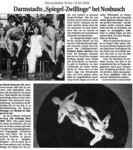 Darmstadts Spiegel Zwillinge bei Nosbusch (dt.) Darmstadts Spiegel Zwillinge bei Nosbusch (dt.)