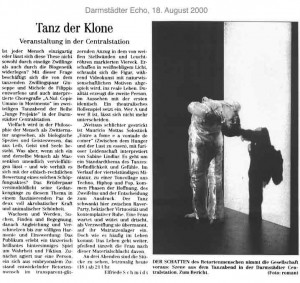 Tanz der Klone (dt.) Tanz der Klone (dt.)