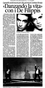 Danzando la vita con i De Filippis (Piano,Piano) (ital.) Danzando la vita con i De Filippis (Piano,Piano) (ital.)