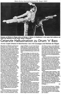 Getanzte "Halluzination" zu Drum'N'Bass (dt.) Getanzte "Halluzination" zu Drum'N'Bass (dt.)