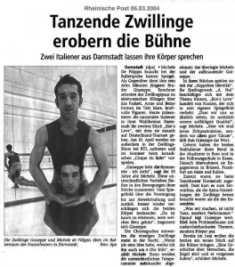 Tanzende Zwillinge erobern die Bühne (dt.) Tanzende Zwillinge erobern die Bühne (dt.)