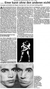 Einer kann ohne den anderen nicht (dt.) Einer kann ohne den anderen nicht (dt.)