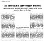 Tatsächlich zum verwechseln ähnlich ? (dt.)